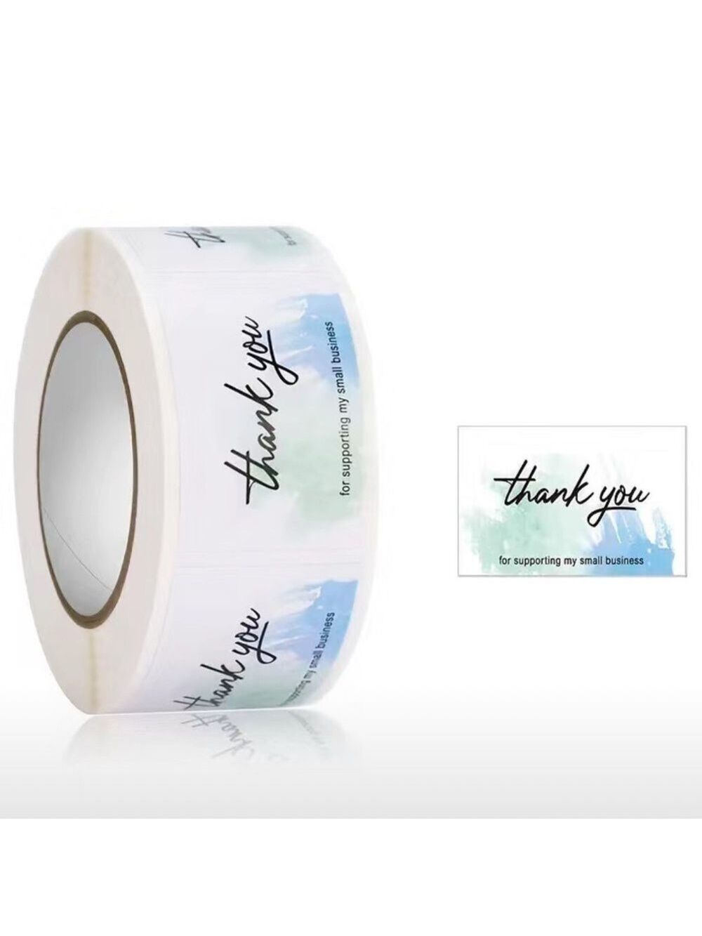 350 1”x1.45” Thank You for supporting my small business Stickers PRICE IS FIRM